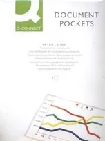 Q-Connect kieszeń samoprzylepna, format A4, 5 sztuk - Artykuły biurowe - miniaturka - grafika 3