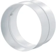 Rury i kanały wentylacyjne - Vents Group Łącznik kanałów śr. 125 mm - miniaturka - grafika 1