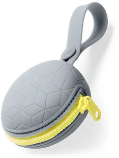 Silikonowe etui na smoczek Szare - Akcesoria do smoczków - miniaturka - grafika 2