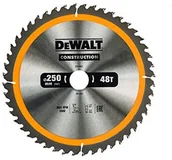 Tarcze do pił - Dewalt DeWALT dt1957 250 X 30 MM X 48T konstrukcji ostrze do piły tarczowej  żółty DT1957-QZ - miniaturka - grafika 1