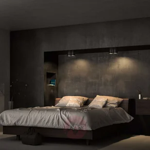 Czarny, dwupunktowy reflektor LED Phase - Lampy pozostałe - miniaturka - grafika 4