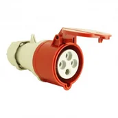 Osprzęt siłowy - TP Electric Gniazdo przenośne 4P 16A IP44 400V 0607 3122-304-1601 - miniaturka - grafika 1