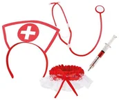 Gadżety dla niej i dla niego - Boland Zestaw "Pielęgniarka", Boland 44803 - miniaturka - grafika 1