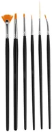 Akcesoria do paznokci - Peggy Sage Komplet 6 pędzli Nail art - ( ref. 141060) - miniaturka - grafika 1