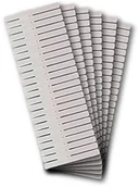 Meble modułowe i akcesoria - Compactor COMPACTOR 3 zestawy 6 przegród szufladowych, na bieliznę i akcesoria, z regulacją długości, polipropylen, biały, 44 x 10 cm, RAN9874 - miniaturka - grafika 1