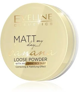 Eveline Eveline Matt My Day Puder sypki korygująco-matujący 01 Banana 6g - Bronzery i konturowanie twarzy - miniaturka - grafika 4