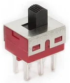 Podzespoły elektroniczne - Velleman Przełącznik suwakowy SLIDE SWITCH 2P ON-ON - PCB MOUNTING TS-11P - miniaturka - grafika 1