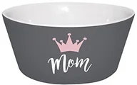 Miski i półmiski - infinite by GEDA LABELS Infinite by GEDA LABELS 12722 miska na musli 'Mom' porcelanowa miseczka, porcelana, szary, 13,5 x 13,5 x 6 cm 12722 - miniaturka - grafika 1