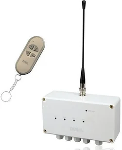 Zamel Radiowy wyłącznik sieciowy czterokanałowy 230V 4Z 16A zasięg 350m IP56 RWS-311C/Z EXF10000095 EXF10000095 - Gniazdka elektryczne - miniaturka - grafika 2