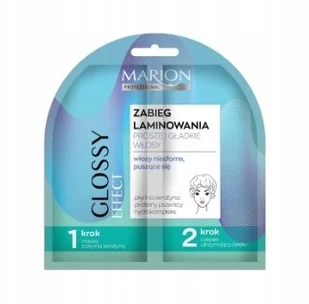 Marion zabieg laminowania Proste i Gładkie Włosy 20ml 54552 - Kosmetyki do stylizacji włosów - miniaturka - grafika 3