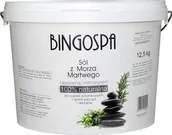 Kosmetyki do kąpieli - BingoSpa Sól do kąpieli z Morza Martwego z borowiną i rozmarynem 12.5kg - miniaturka - grafika 1