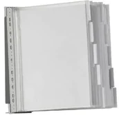 Pojemniki biurowe - Durable stojak na prospekty, przezroczysty 583100 - miniaturka - grafika 1
