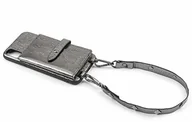 Etui i futerały do telefonów - 4smarts 4 inteligentne etui ochronne LAVAVIK Cross-Body z przegródką na karty, szlufką na rękę i paskiem do zawieszenia do iPhone Xs Max, szare 861363 - miniaturka - grafika 1