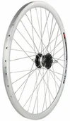 Koła rowerowe - Stars Circle Koło przednie 28" obręcz stożkowa srebrna, piasta z prądnicą shimano DH-3N31NT 3W/6V 100039 - miniaturka - grafika 1