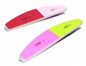 Akcesoria do paznokci - Blok polerski kostka polerka 4-stronny pilnik - miniaturka - grafika 1