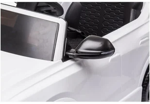 LEAN CARS Samochód na akumulator Audi RS Q8 biały 7901 - Pojazdy elektryczne dla dzieci - miniaturka - grafika 10