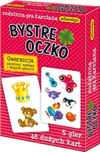 Adamigo Bystre Oczko 6557 - Gry karciane - miniaturka - grafika 2