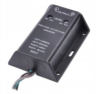 Konwerter sygnału Rca High Level - Akcesoria car audio - miniaturka - grafika 4