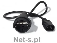 APC Power Cord, C14 to CEE 7/7 Schuko, 0.6m AP9880 - Zasilacze awaryjne UPS - miniaturka - grafika 3