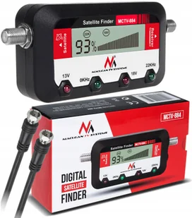 Cyfrowy Miernik Sygnału Satelitarnego Finder LCD - Akcesoria TV-SAT - miniaturka - grafika 2