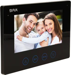 Orno Zestaw wideodomofonowy, bezsłuchawkowy, kolor, LCD 7", czarny, PLUTON VDP-51 - Wideodomofony - miniaturka - grafika 3