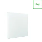 Lampy ogrodowe - Spectrum Plafon LED kwadrat 26x26cm 18W b.neutralna 4000K (1250lm) NYMPHEA ECO 2 biała klosz mleczny IP44 - miniaturka - grafika 1