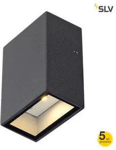 Spotline QUAD 1 Kinkiet, square, anthracite, LED, 1x3W, warm Biały 232465 204 / 232465 - Lampy ścienne - miniaturka - grafika 2