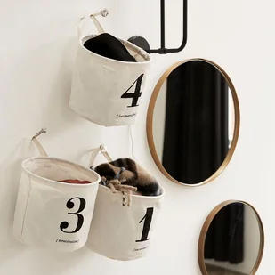 House Doctor House Doctor - Zestaw czterech koszy 1-2-3-4 8474 - Pudła i pojemniki do przechowywania - miniaturka - grafika 3