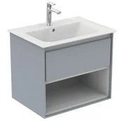 Szafki łazienkowe - Ideal Standard Connect Air Szafka pod umywalkę 60x51,7x44 cm jasnoszara/biała mat E0826EQ - miniaturka - grafika 1