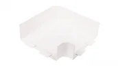 Kanały kablowe - OBO Bettermann Naroże płaskie kanału WDK 60x150 HF60150RW białe 6192955 2szt. 6192955 - miniaturka - grafika 1