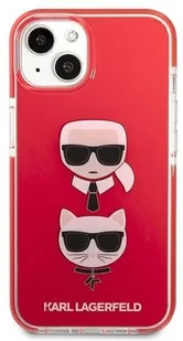 Karl Lagerfeld KLHCP13STPE2TR iPhone 13 mini 5,4" hardcase czerwony/red Karl&Choupette Head KF000968 - Etui i futerały do telefonów - miniaturka - grafika 3