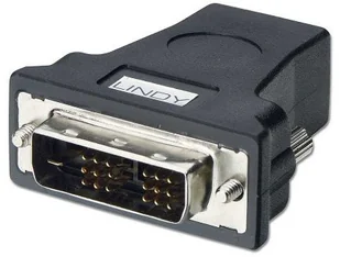 Lindy Adapter AV HDMI an DVI-D Adapter F/M HDTV & HDCP kompatibel 41228 - Adaptery i przejściówki - miniaturka - grafika 2