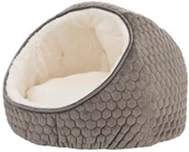 Legowiska dla psów - Trixie Legowisko dla psa zamknięte Livia ciemnoszare - miniaturka - grafika 1