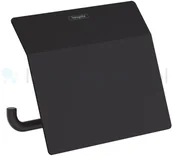 Stojaki i wieszaki na papier toaletowy - Hansgrohe Hansgrohe AddStoris uchwyt na papier toaletowy czarny 41753670 - miniaturka - grafika 1