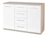 Komody - Halmar komoda kolor dąb sonoma / biały LIMA KM-3 - miniaturka - grafika 1