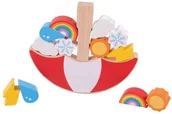 Klocki - Bigjigs Balansująca gra Pogoda - miniaturka - grafika 1
