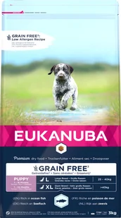 Eukanuba Puppy&Junior Large Breeds Grain Free 3kg - Sucha karma dla psów - miniaturka - grafika 2