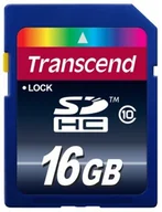 Karty pamięci - Transcend SDHC Class 10 16GB (TS16GSDHC10) - miniaturka - grafika 1