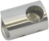 Meble modułowe i akcesoria - Shop Line Uchwyt przelotowy łącznikowy  Q12/Q42 4 stal nierdzewna - miniaturka - grafika 1