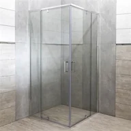 Kabiny prysznicowe - Novoterm Kabina prysznicowa z regulacją 80-90x80-90 Dunaj 2-D Dunaj 2-D - miniaturka - grafika 1