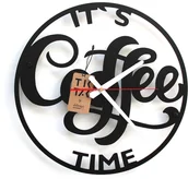 Zegary - DECOlicious.pl Zegar na ścianę COFFE DECOZ16 - miniaturka - grafika 1