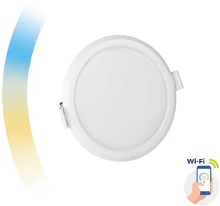 Spectrum Inteligentna oprawa sufitowa podtynkowa okrągła LED SMART Algine 6W Wi-Fi CCT DIMM SLI038015CCT - Systemy inteligentnych domów - miniaturka - grafika 2