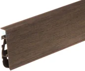 Listwy i profile - Cezar Hi-Line Prestige listwa przypodłogowa Brązowa 614682 - miniaturka - grafika 1