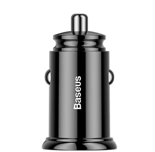 Baseus Ładowarka samochodowa Circular PD QC4.0+ 5A 30W (czarna) BSU347BLK - Ładowarki samochodowe - miniaturka - grafika 2