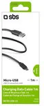 SBS USB-microUSB 1M czarny - Kable USB - miniaturka - grafika 4
