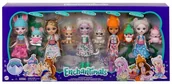 Lalki dla dziewczynek - Enchantimals Zestaw 5 Lalek I Zwierzątek - GXB20 - miniaturka - grafika 1