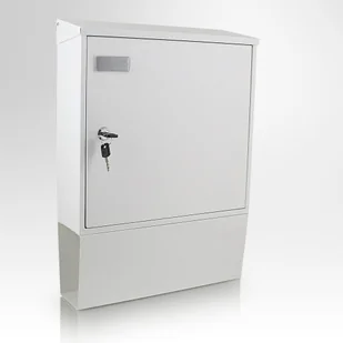 Skrzynka pocztowa na listy naścienna (biały) - Skrzynki na listy - miniaturka - grafika 4