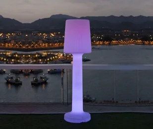 New Garden NEW GARDEN lampa ogrodowa CARMEN 165 B biała LED wbudowana bateria - Lampy ogrodowe - miniaturka - grafika 3