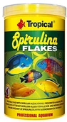 Pokarm dla ryb - Tropical Spirulina Flakes roślinny płatek podszewka z Spirulina, 1er Pack (1 X 1 L) - miniaturka - grafika 1