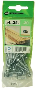 STANDERS Wkręt 4 x 25 mm 30 szt. STANDERS - Wkręty - miniaturka - grafika 2